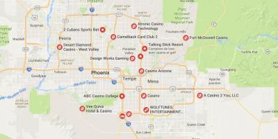 Kart over Phoenix casino