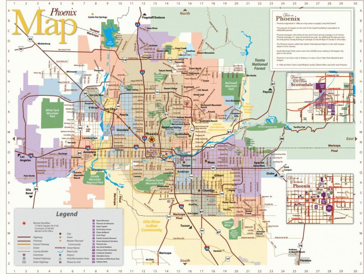 Phoenix bussruter kart